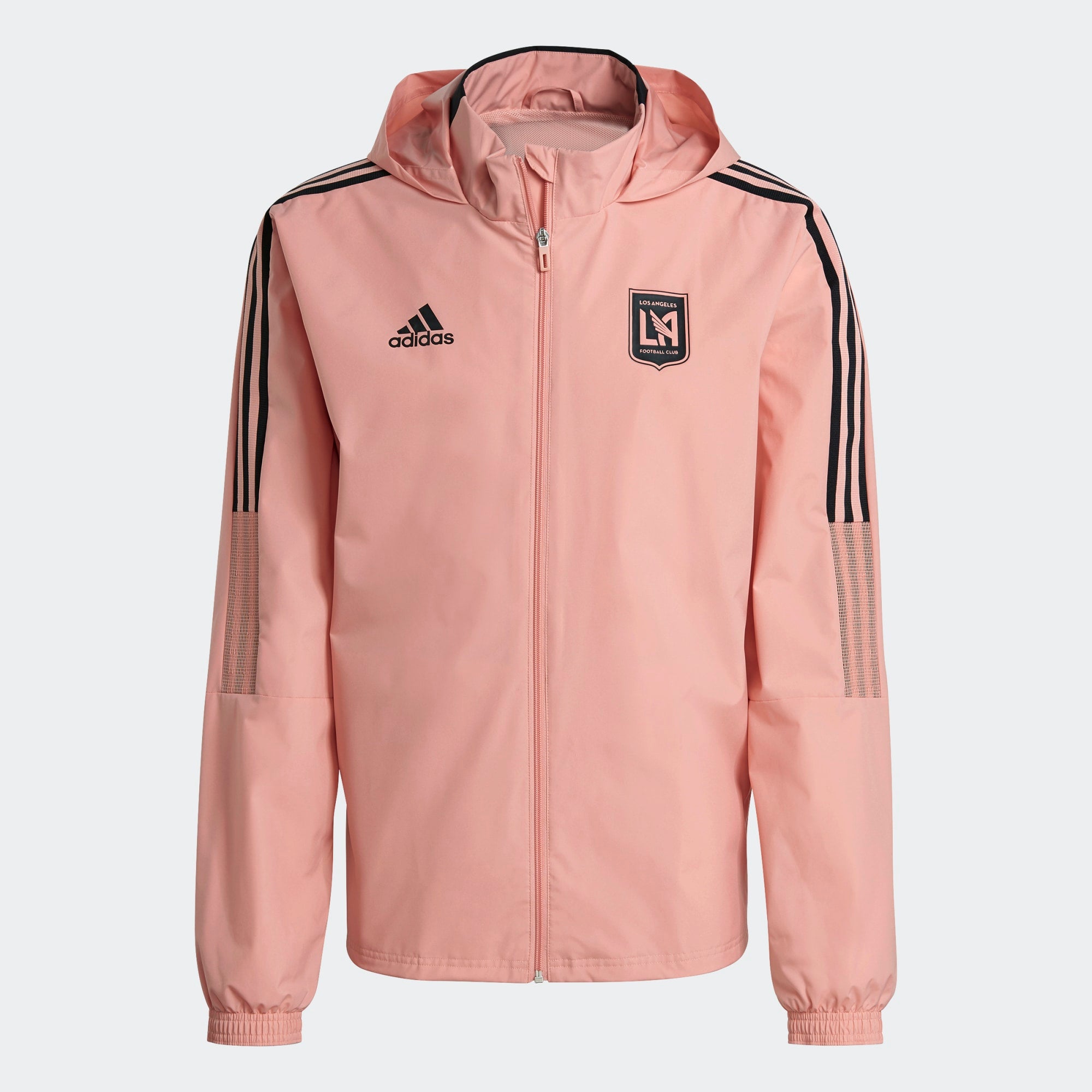 Adidas pink online jacket men's