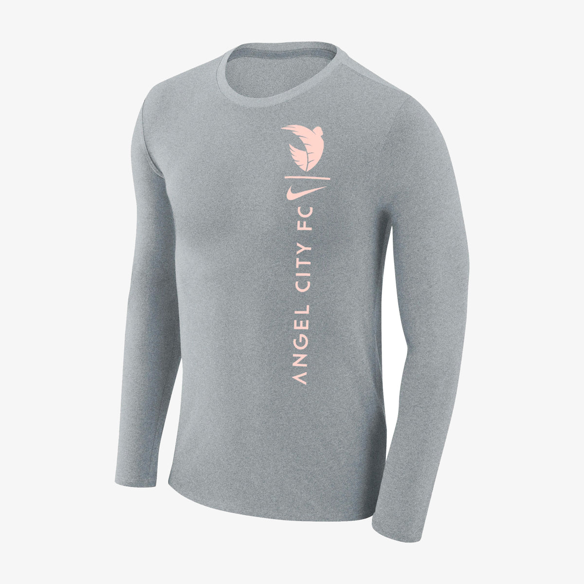 NIKE ANGEL CITY FC MARBLED LONG SLEEVE TEE MENS - M12792-01V-NIKE by Nike | Available at Niky&#39;s Sports