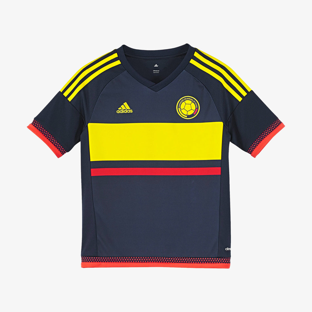 Kid&#39;s Colombia Away Soccer Jersey 2015 - M62766-ADIDAS by Adidas | Available at Niky&#39;s Sports