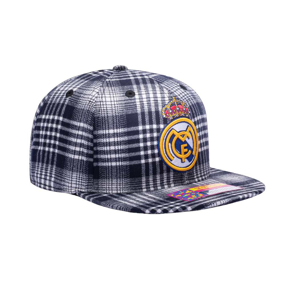 REAL MADRID HOOLIGAN SNAPBACK - MAD-2093-2021-FAN INK by Fan Ink | Available at Niky's Sports