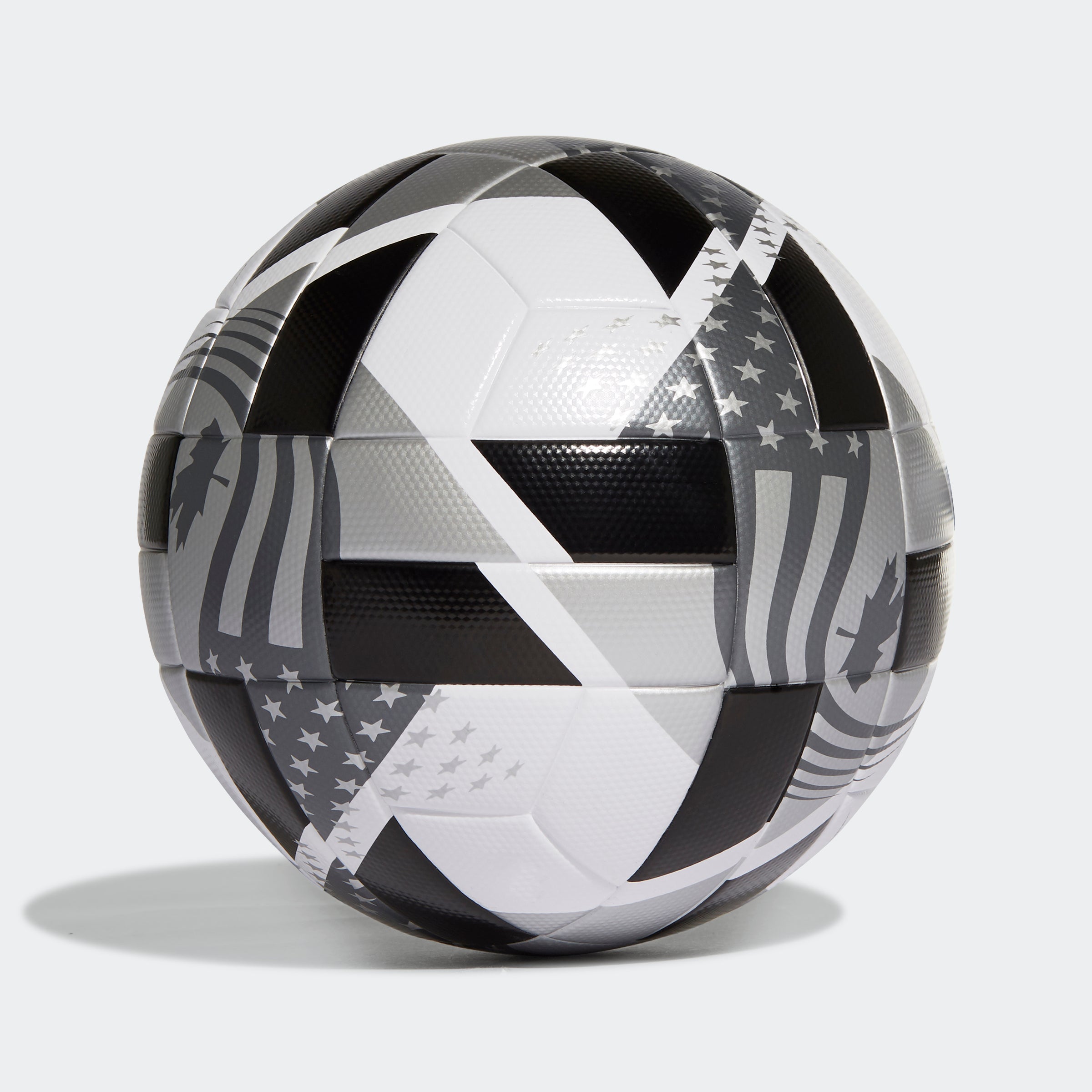 MLS NFHS League Ball - White/Black/Iron Metallic/Silver Metallic
