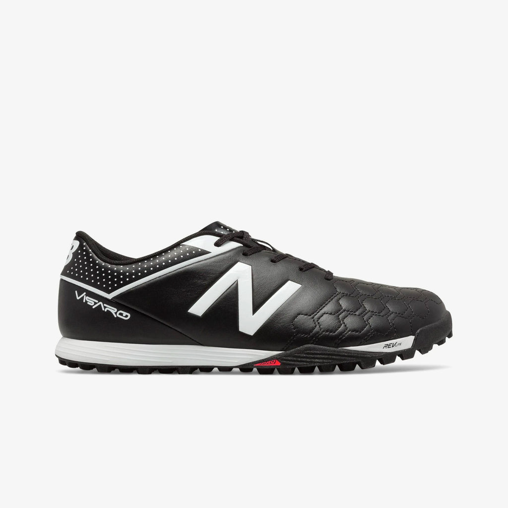 Visaro Leather Turf Soccer Shoes - Black - MSVRLTB2-NEW BALANCE by New Balance | Available at Niky's Sports