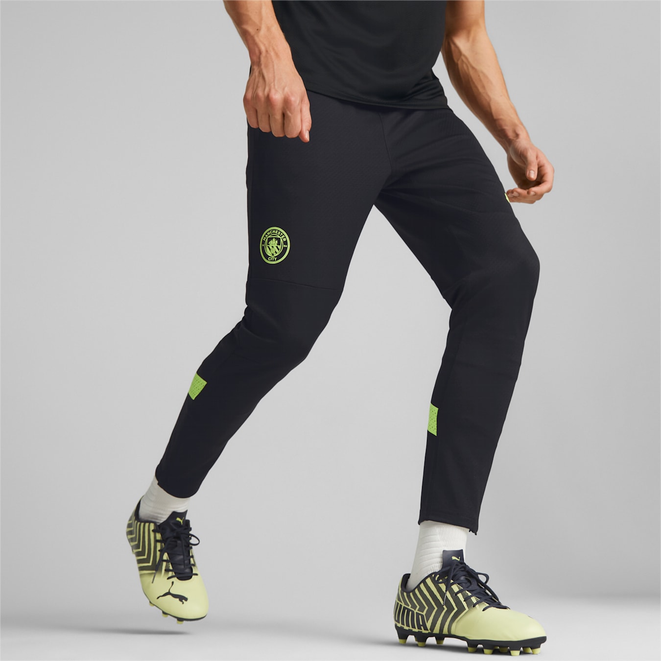 Manchester City FC Football Training Pants Men - 767769-11-PUMA by Puma | Available at Niky's Sports