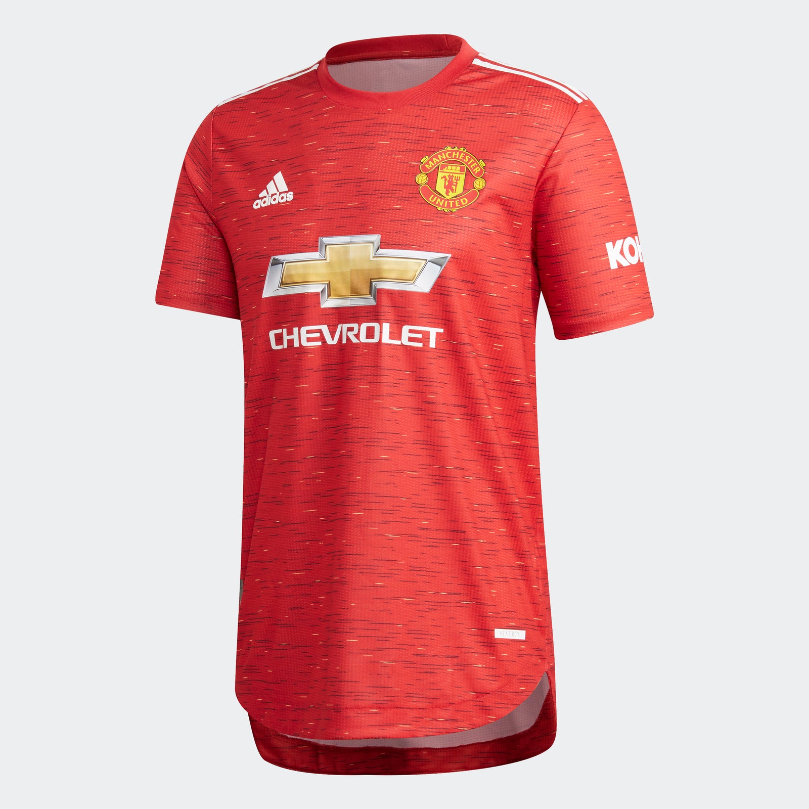 Man United Authentic Home Jersey 20/21 Men's - GC7957-ADIDAS by Adidas | Available at Niky's Sports