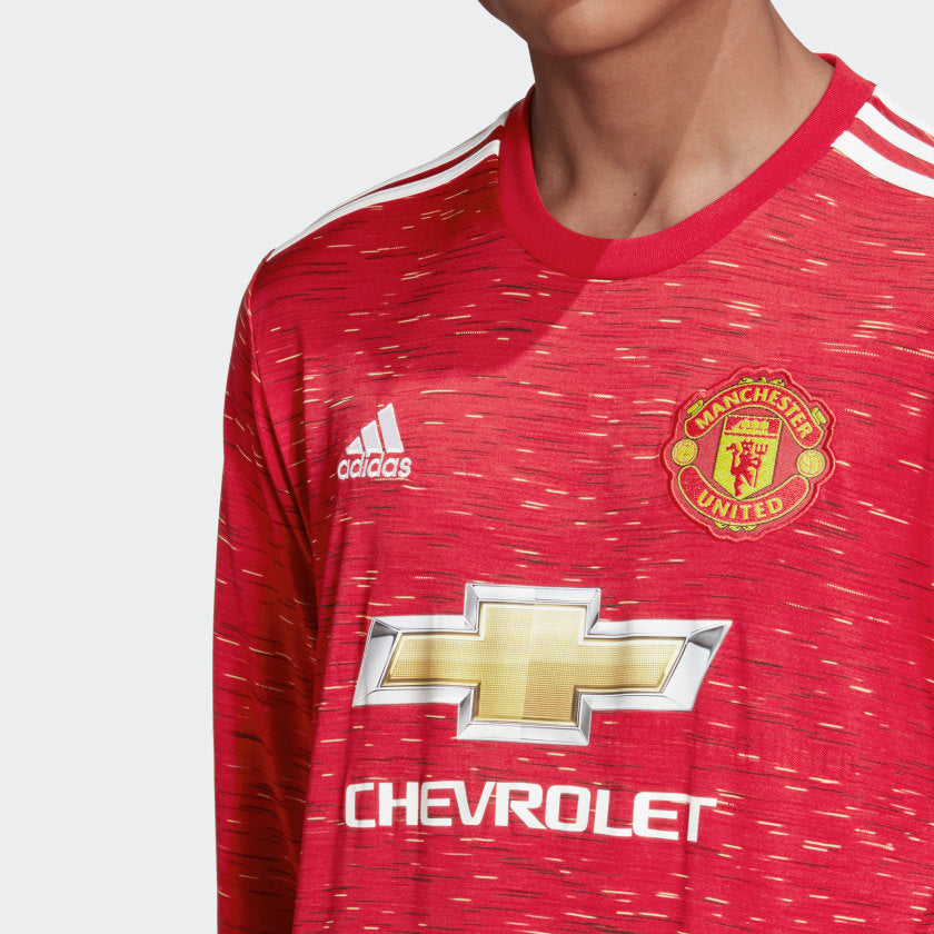 Manchester United Long Sleeve Stadium Jersey 20/21 Men's