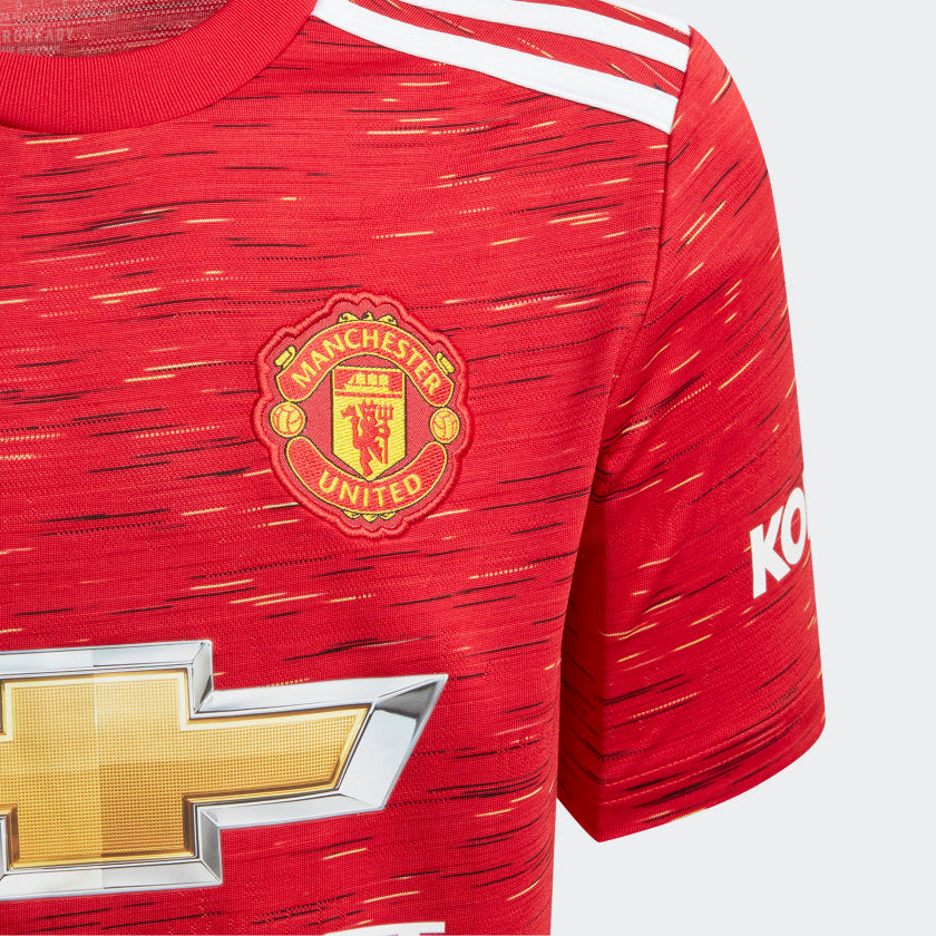 Manchester United Home Stadium Jersey - Youth - FM4292-ADIDAS by Adidas | Available at Niky's Sports