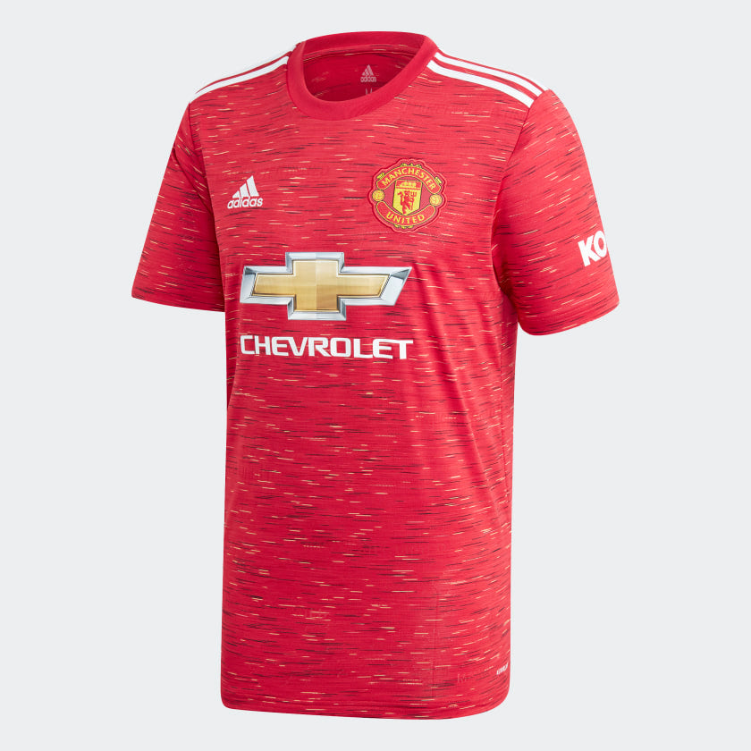 Manchester United Stadium Jersey 20/21 Men's - GC7958-ADIDAS by Adidas | Available at Niky's Sports