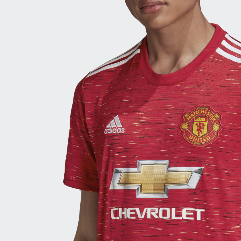 Manchester United Stadium Jersey 20/21 Men's - GC7958-ADIDAS by Adidas | Available at Niky's Sports