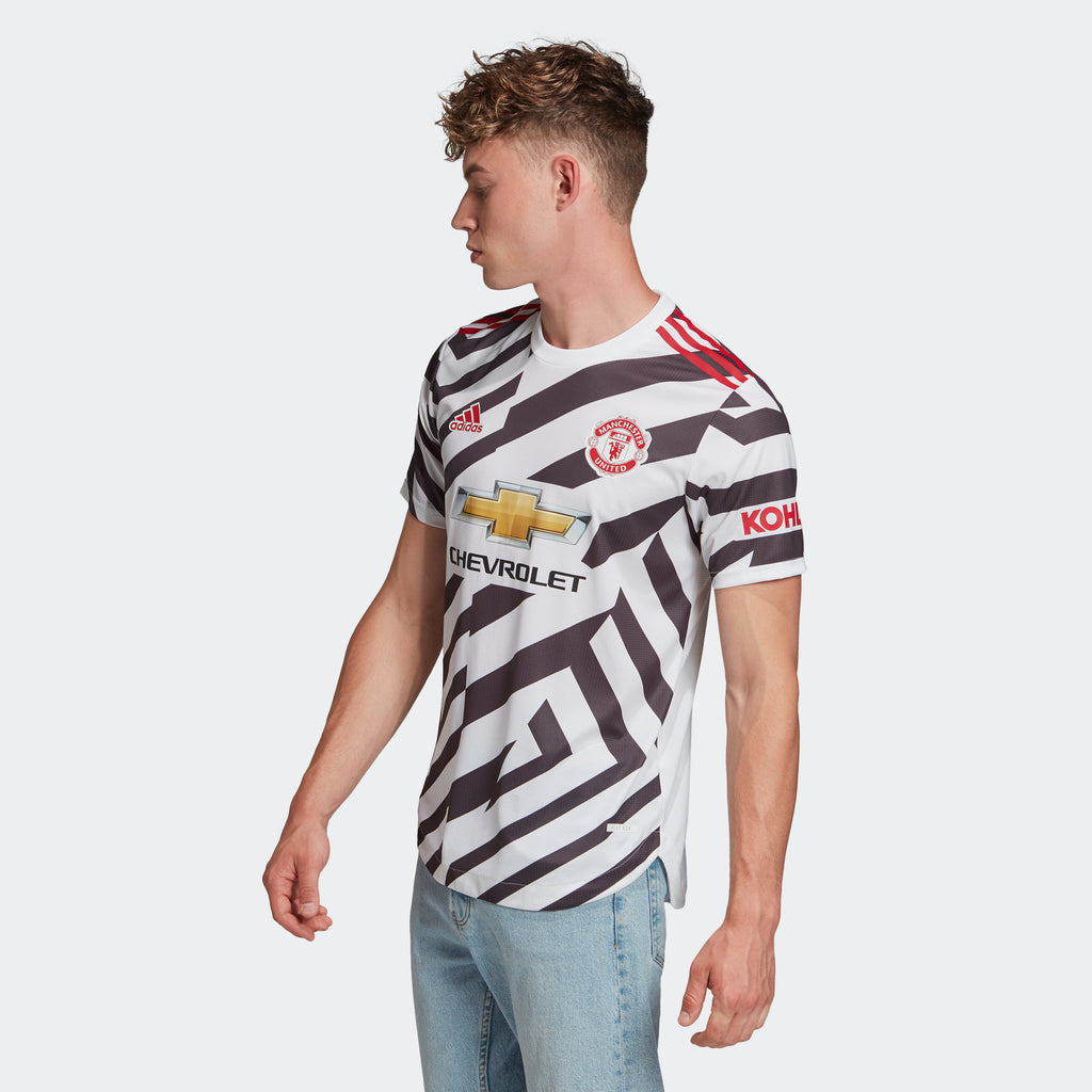 Manchester United Authentic 3rd Jersey 20/21 Men's - FM4264-ADIDAS by Adidas | Available at Niky's Sports