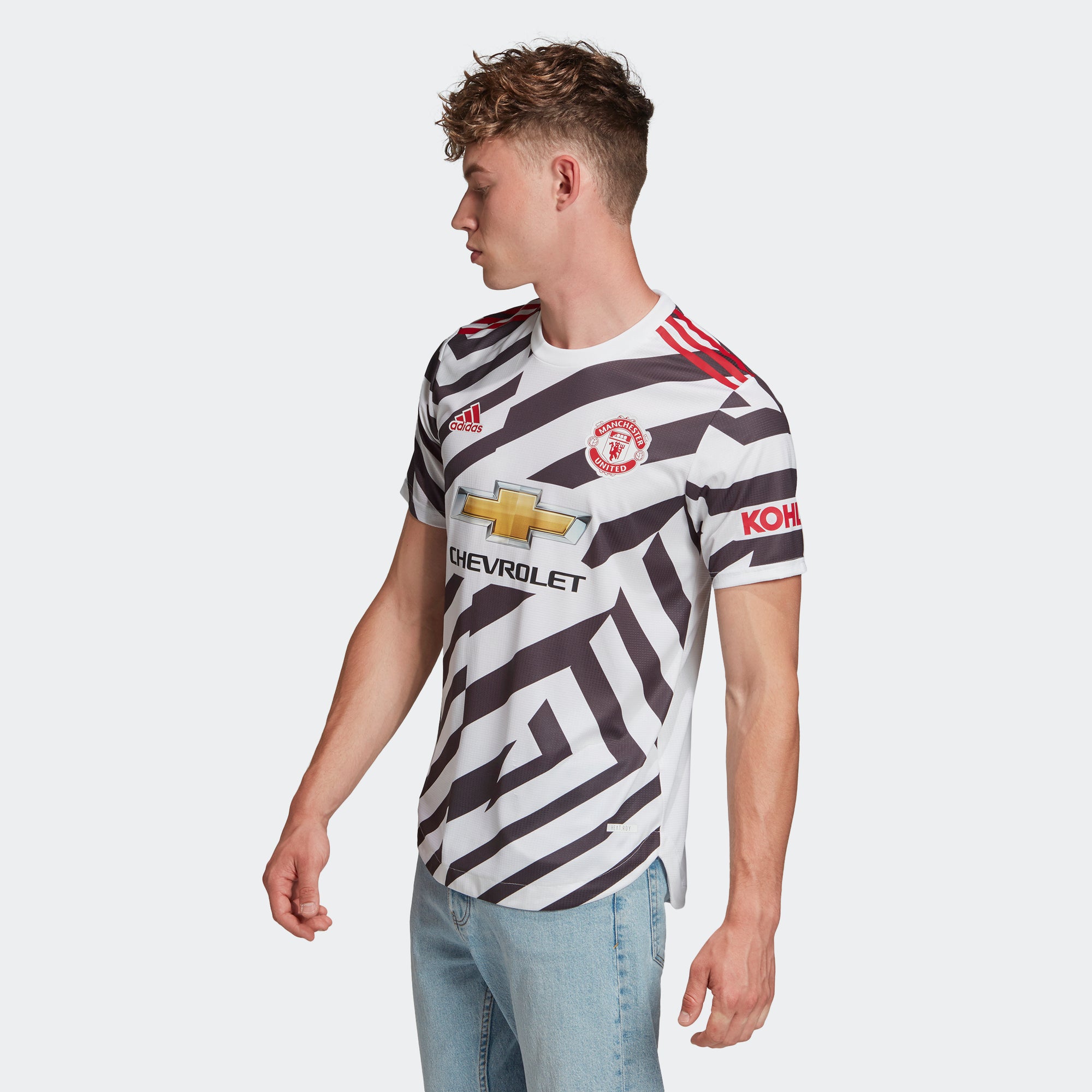 Manchester United Authentic 3rd Jersey 20/21 Men's - FM4264-ADIDAS by Adidas | Available at Niky's Sports