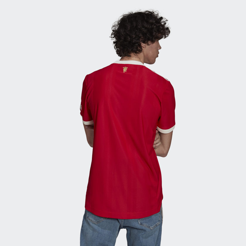 MANCHESTER UNITED 21/22 HOME AUTHENTIC JERSEY - H31090-ADIDAS by Adidas | Available at Niky's Sports