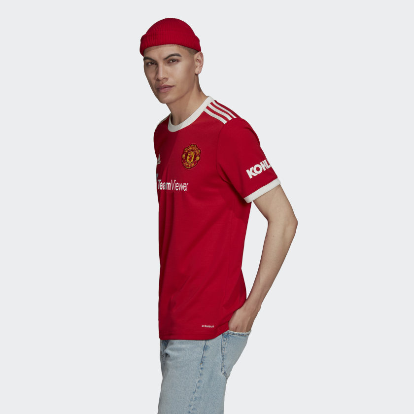 adidas men's MANCHESTER UNITED 21/22 HOME JERSEY