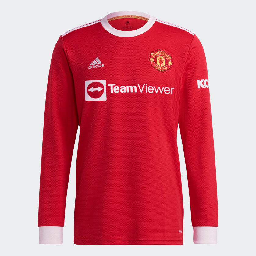 MANCHESTER UNITED 21/22 LONG SLEEVE HOME JERSEY