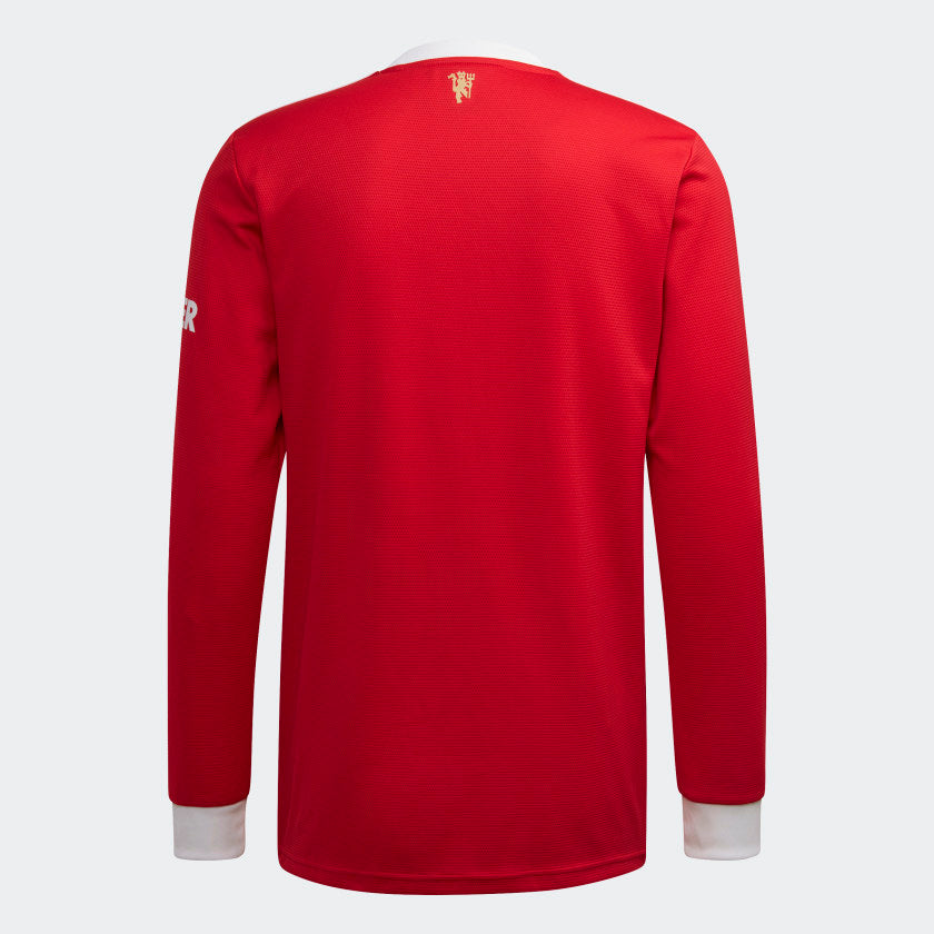 Manchester United No22 Mkhitaryan Red Home Long Sleeves Soccer Club Jersey