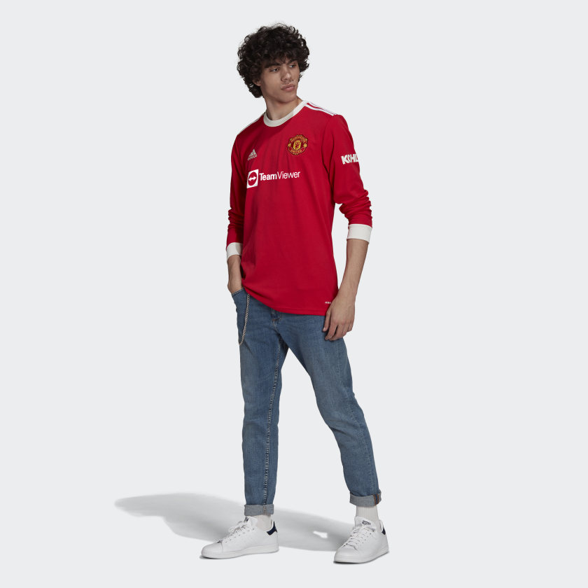 MANCHESTER UNITED 21/22 LONG SLEEVE HOME JERSEY