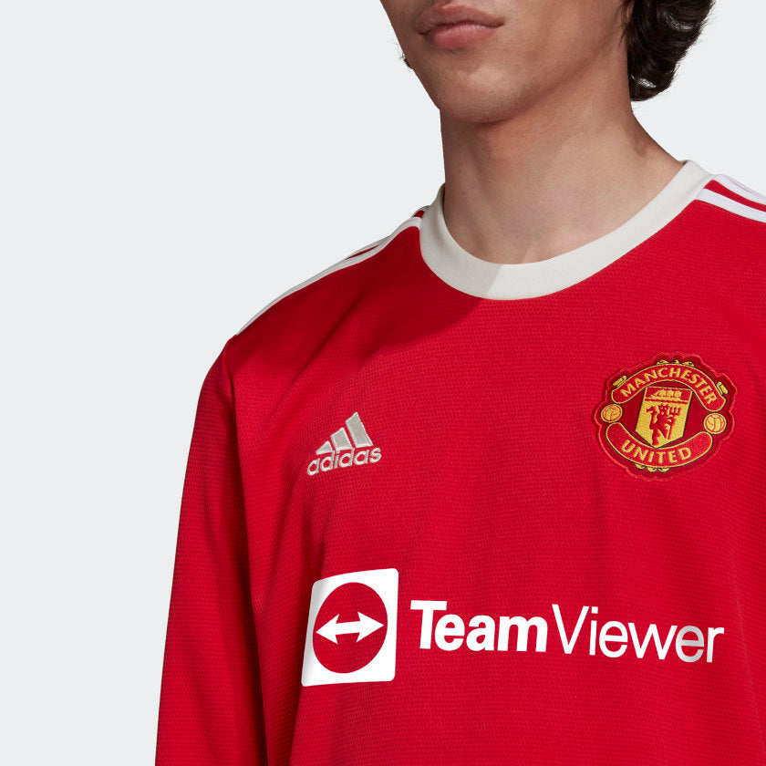 Manchester united home kit long sleeve hotsell