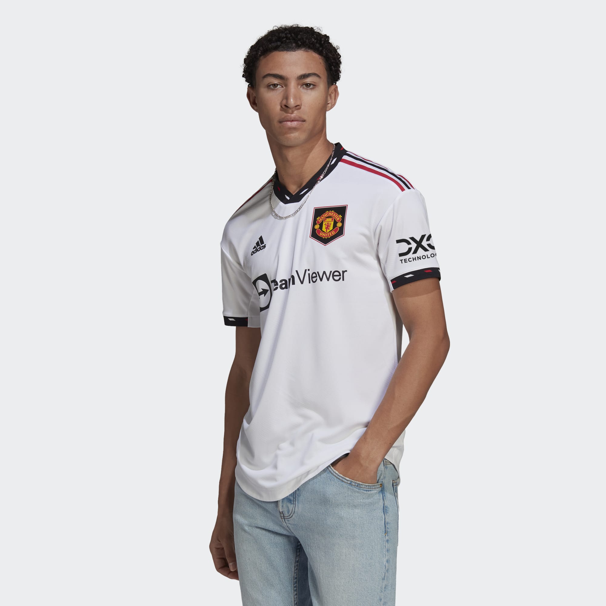 adidas Manchester United Away Authentic Soccer Jersey