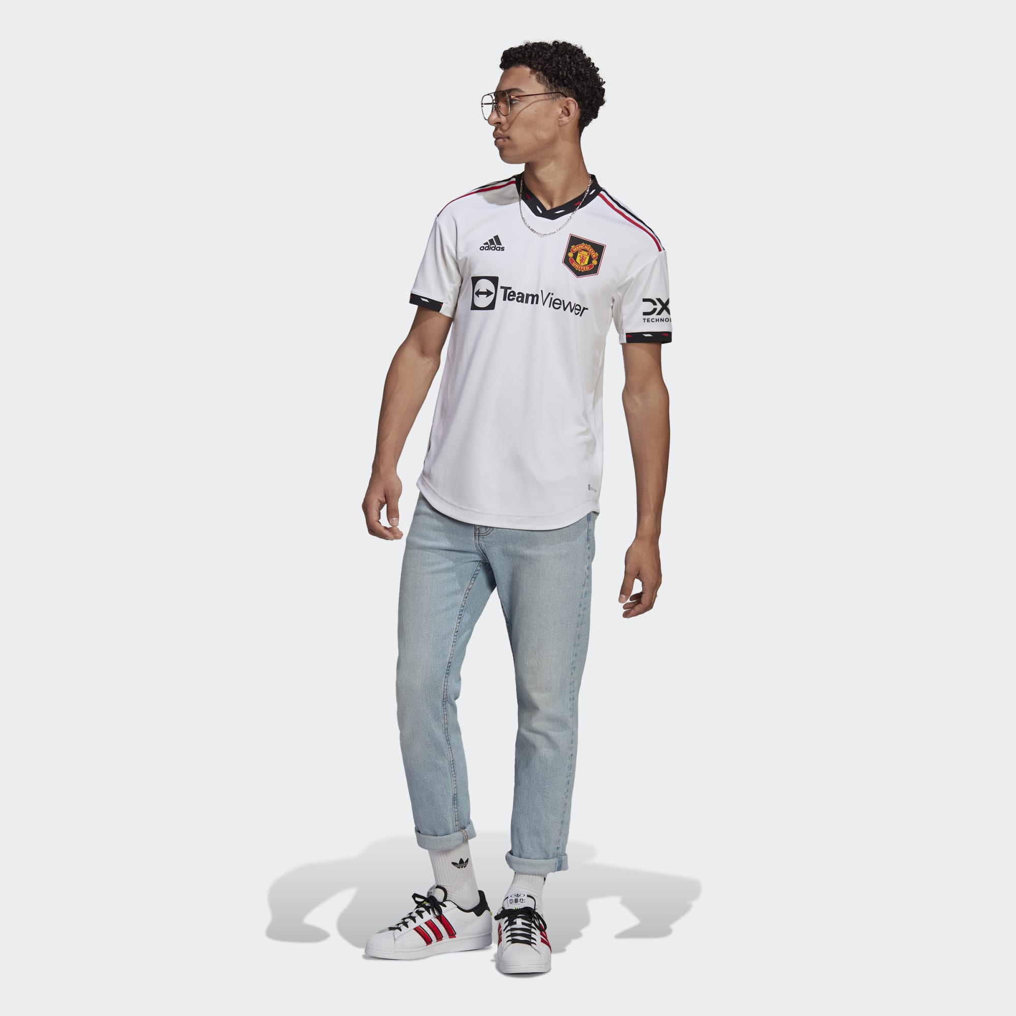 adidas Manchester United Away Authentic Soccer Jersey