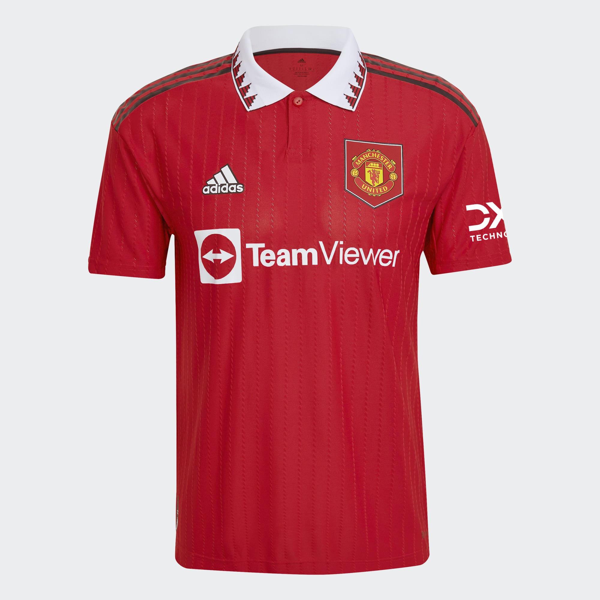 ADIDAS MANCHESTER UNITED 22/23 MEN'S HOME AUTHENTIC JERSEY - H13889-ADIDAS by adidas | Available at Niky's Sports