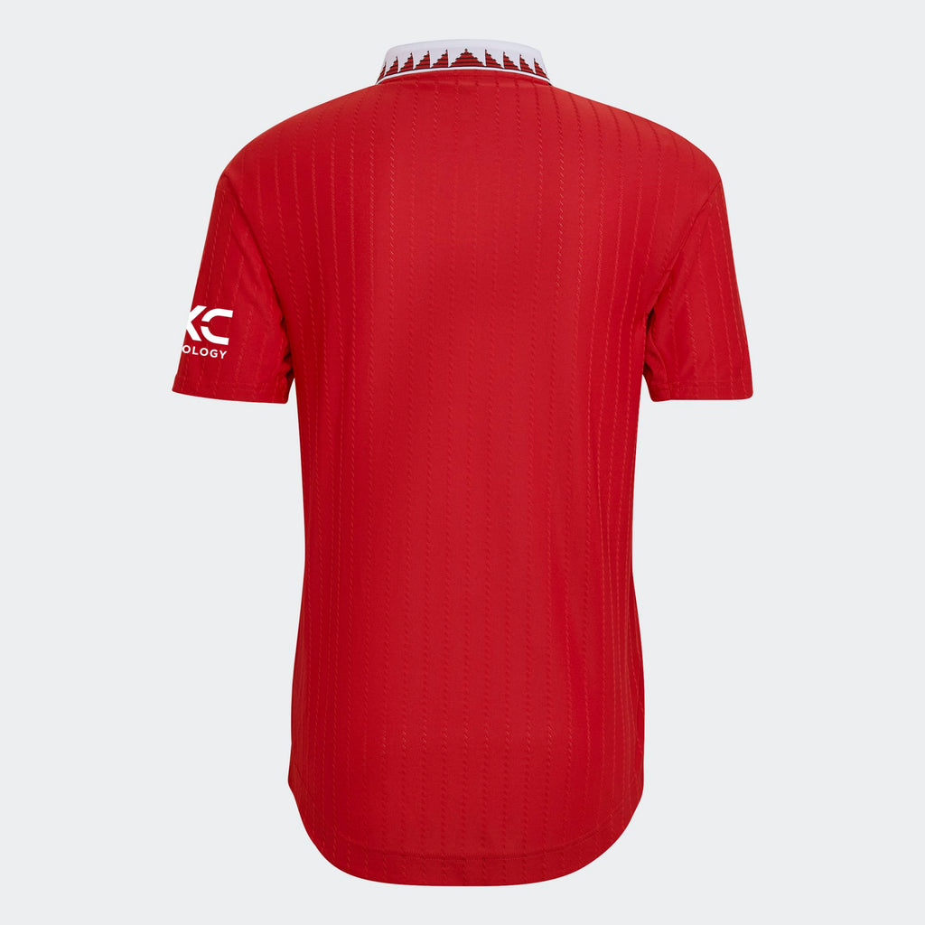 ADIDAS MANCHESTER UNITED 22/23 MEN'S HOME AUTHENTIC JERSEY - H13889-ADIDAS by adidas | Available at Niky's Sports