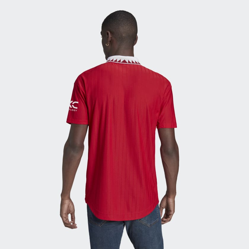 ADIDAS MANCHESTER UNITED 22/23 MEN'S HOME AUTHENTIC JERSEY - H13889-ADIDAS by adidas | Available at Niky's Sports