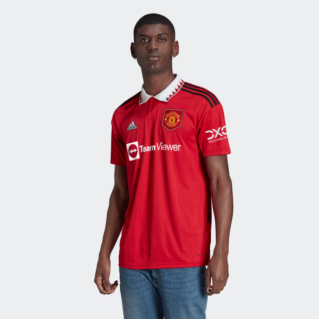 adidas Men's Manchester United 22/23 Home Jersey - H13881-ADIDAS by adidas | Available at Niky's Sports