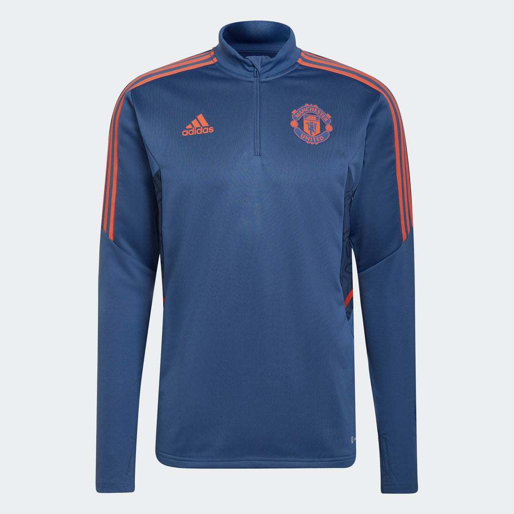 adidas MANCHESTER UNITED CONDIVO 22 TRAINING TOP MENS - HH9334-ADIDAS by adidas | Available at Niky's Sports