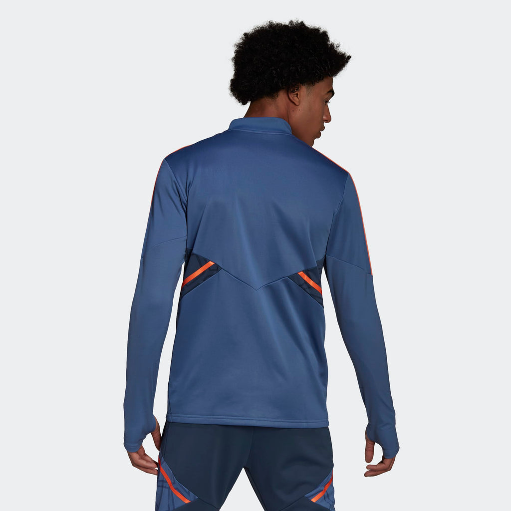 adidas MANCHESTER UNITED CONDIVO 22 TRAINING TOP MENS - HH9334-ADIDAS by adidas | Available at Niky's Sports