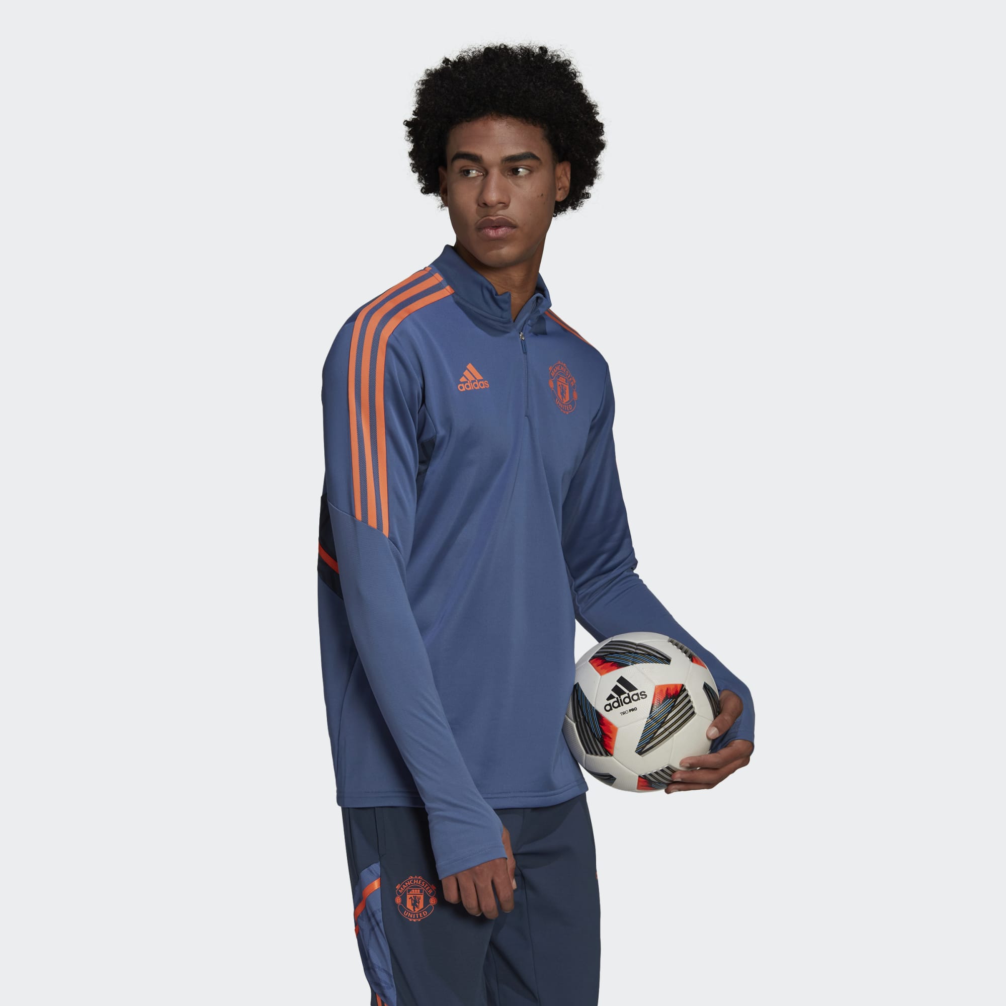adidas MANCHESTER UNITED CONDIVO 22 TRAINING TOP MENS - HH9334-ADIDAS by adidas | Available at Niky's Sports