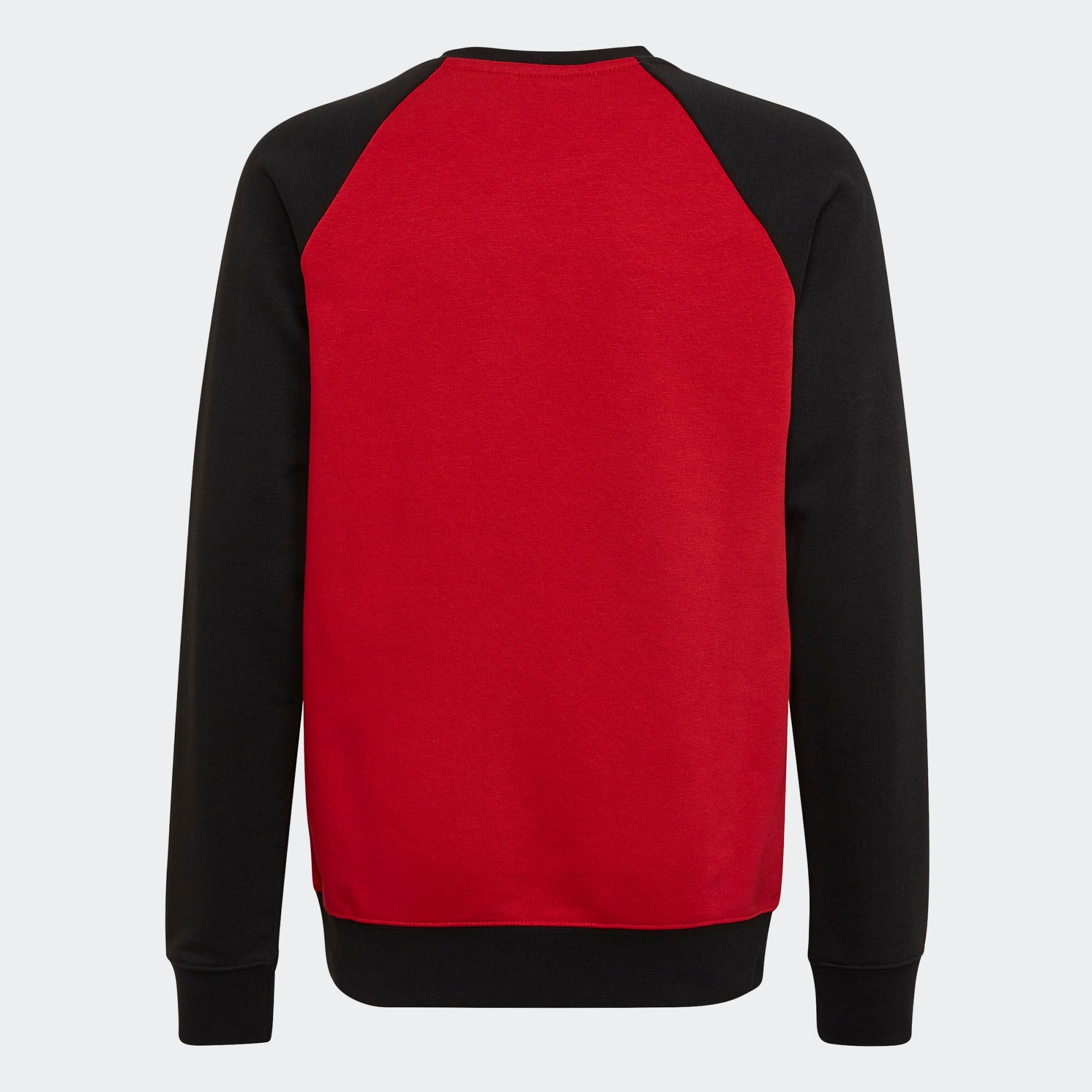 adidas MANCHESTER UNITED CREW SWEATSHIRT YOUTH - HE6674-ADIDAS by adidas | Available at Niky's Sports