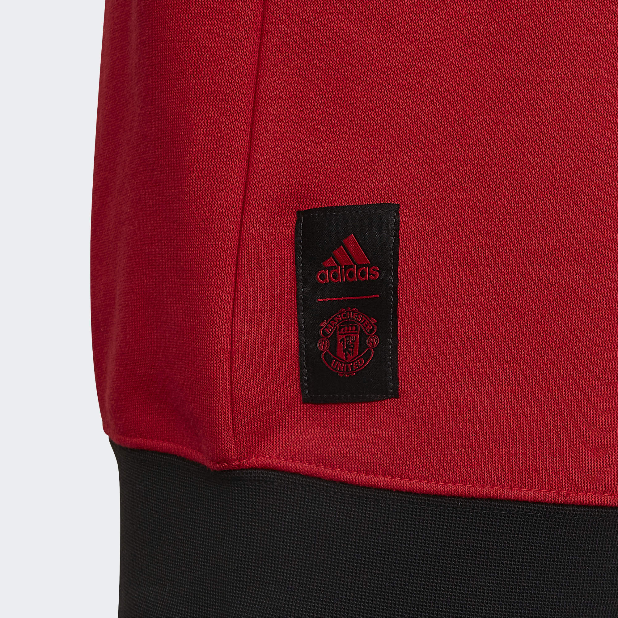 adidas MANCHESTER UNITED CREW SWEATSHIRT YOUTH - HE6674-ADIDAS by adidas | Available at Niky's Sports
