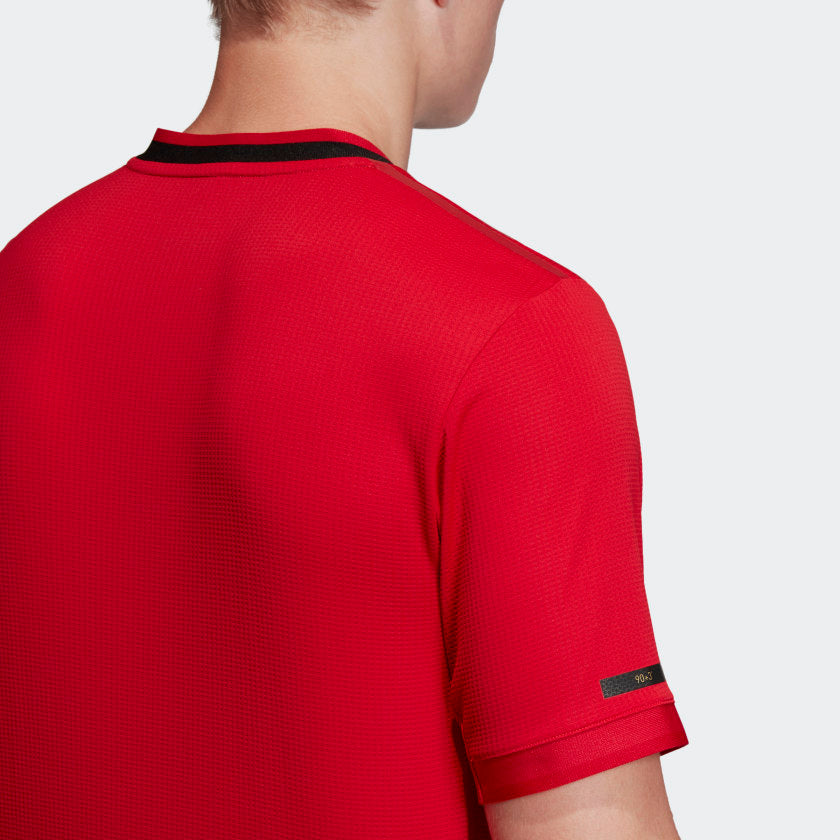 Manchester United Home Authentic Jersey 19/20 Men's - ED7387-ADIDAS by Adidas | Available at Niky's Sports
