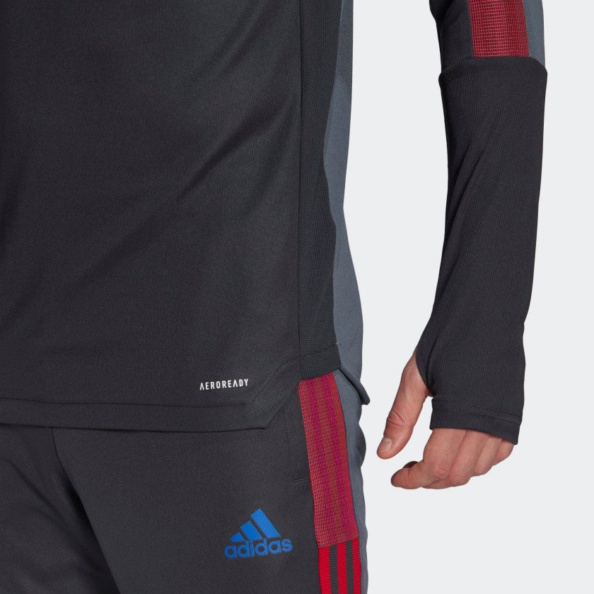 Manchester United Human Race Track Top - GK7722-ADIDAS by Adidas | Available at Niky's Sports