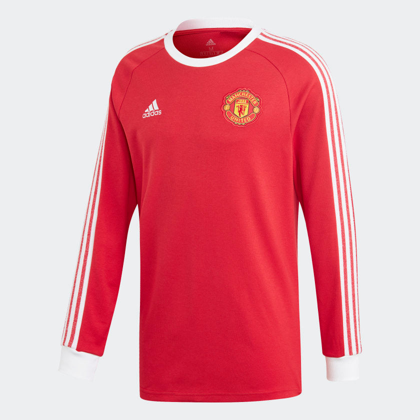 Men's adidas White Manchester United Retro T-Shirt