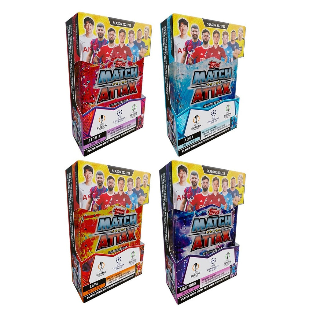 Topps UEFA Match Attax 21/22 Trading Cards - Mega Tin - FGC004623-TOPPS by Topps | Available at Niky's Sports