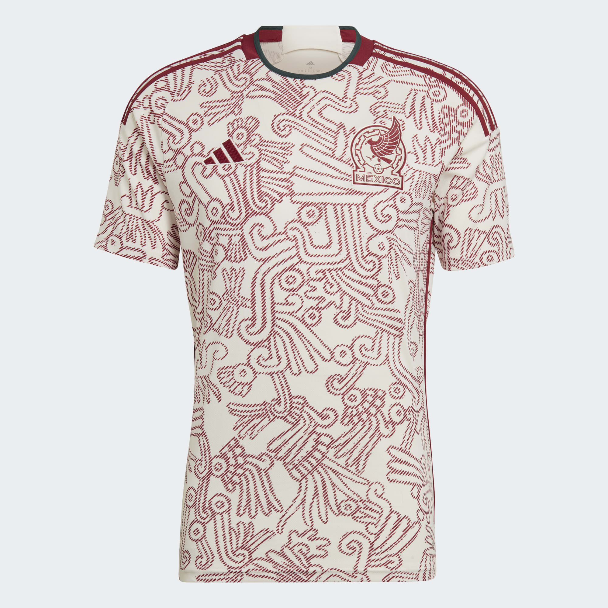 adidas MEXICO WORLD CUP 22 AWAY MEN'S SHORT SLEEVE SOCCER JERSEY - HD9314-ADIDAS by adidas | Available at Niky's Sports