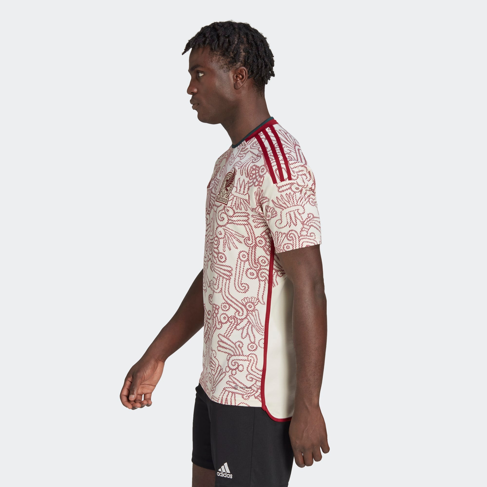 adidas MEXICO WORLD CUP 22 AWAY MEN'S SHORT SLEEVE SOCCER JERSEY - HD9314-ADIDAS by adidas | Available at Niky's Sports