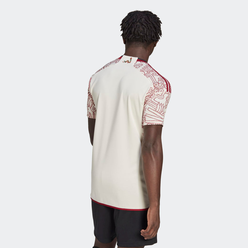 adidas MEXICO WORLD CUP 22 AWAY MEN'S SHORT SLEEVE SOCCER JERSEY - HD9314-ADIDAS by adidas | Available at Niky's Sports