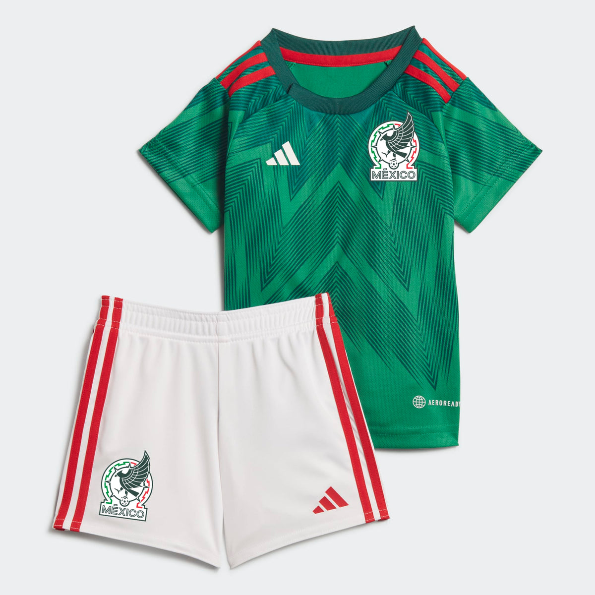 adidas Mexico Baby Kit WC22 - HE8846-ADIDAS by adidas | Available at Niky&#39;s Sports