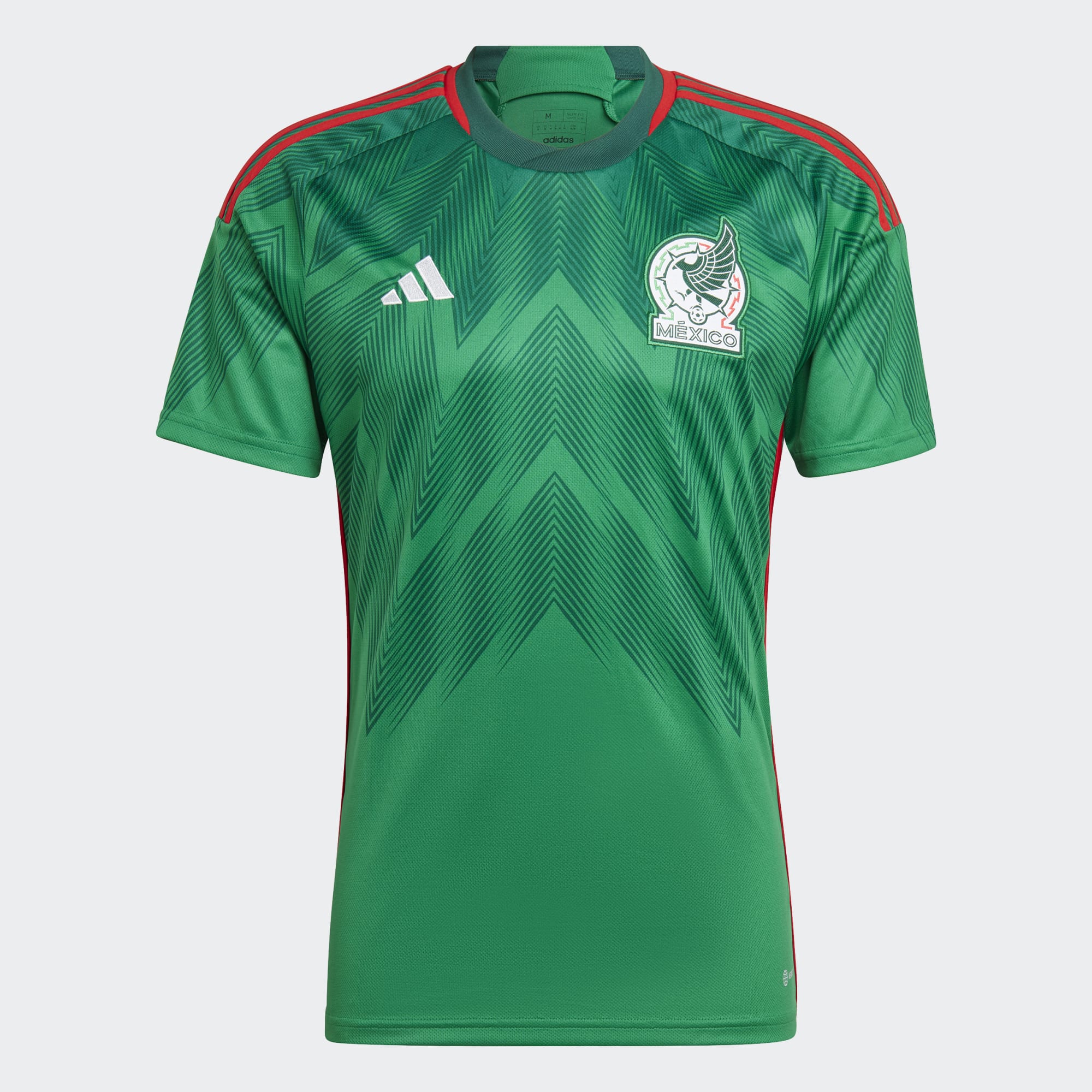 adidas Mexico Home Men's Sleeve World Cup 2022 Soccer Jersey