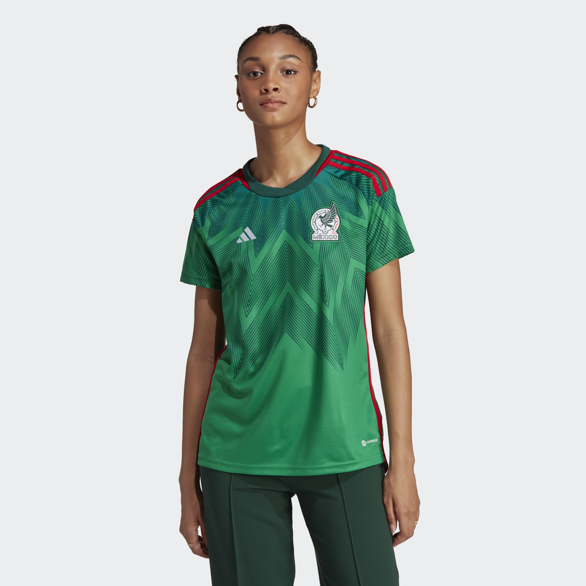 Women's Adidas Green Inter Miami CF 2023 One Planet Replica Jersey Size: Medium