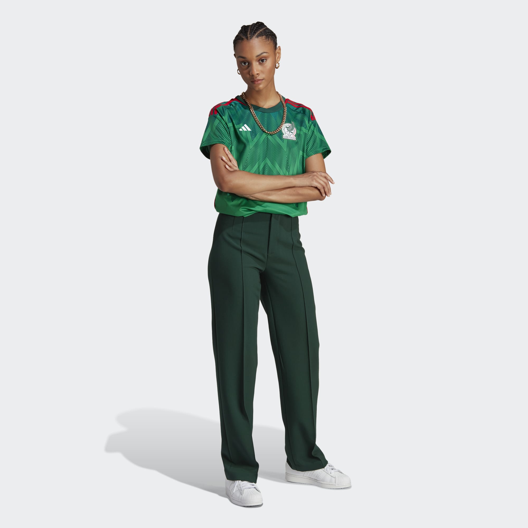 adidas Mexico Women's Home Jersey WC222