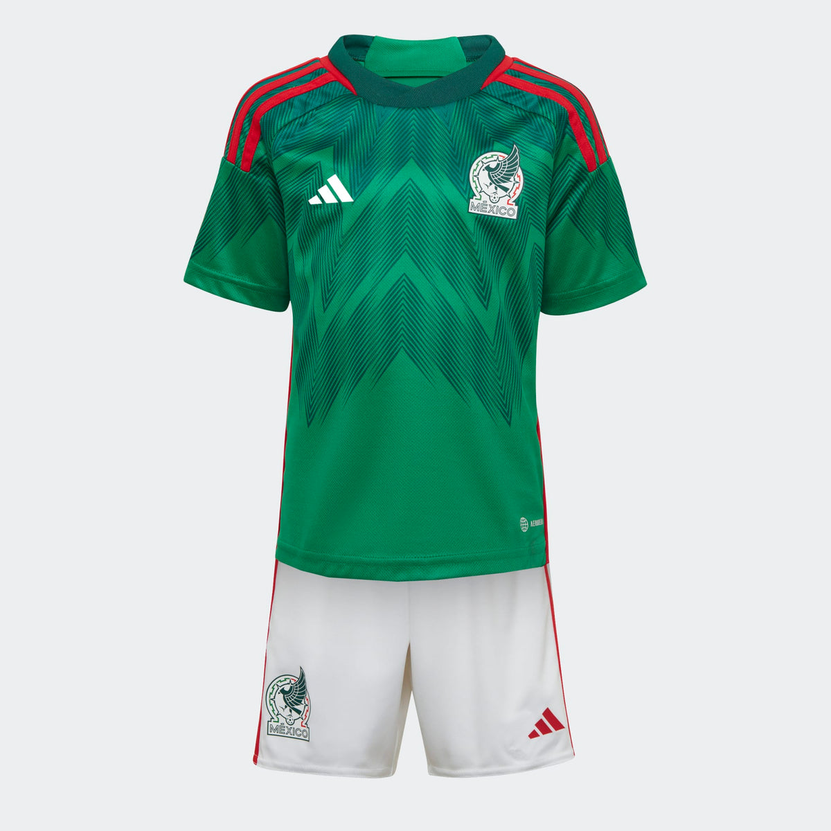 adidas Mexico Mini Kit WC22 - HE8861-ADIDAS by adidas | Available at Niky&#39;s Sports