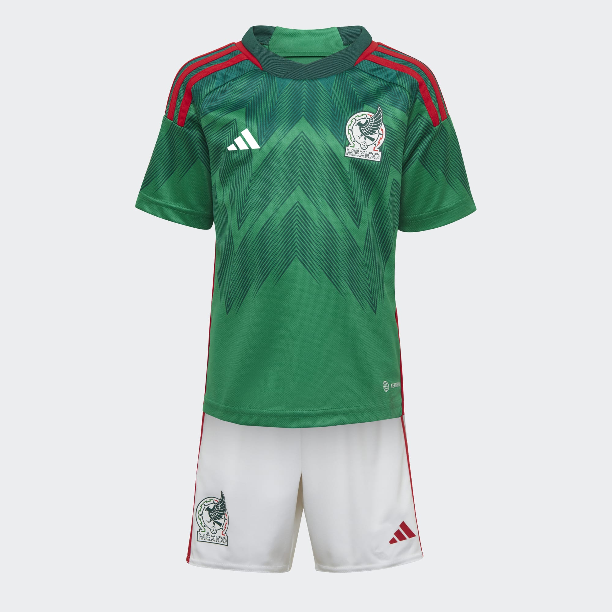 adidas Mexico Mini Kit WC22 - HE8861-ADIDAS by adidas | Available at Niky's Sports