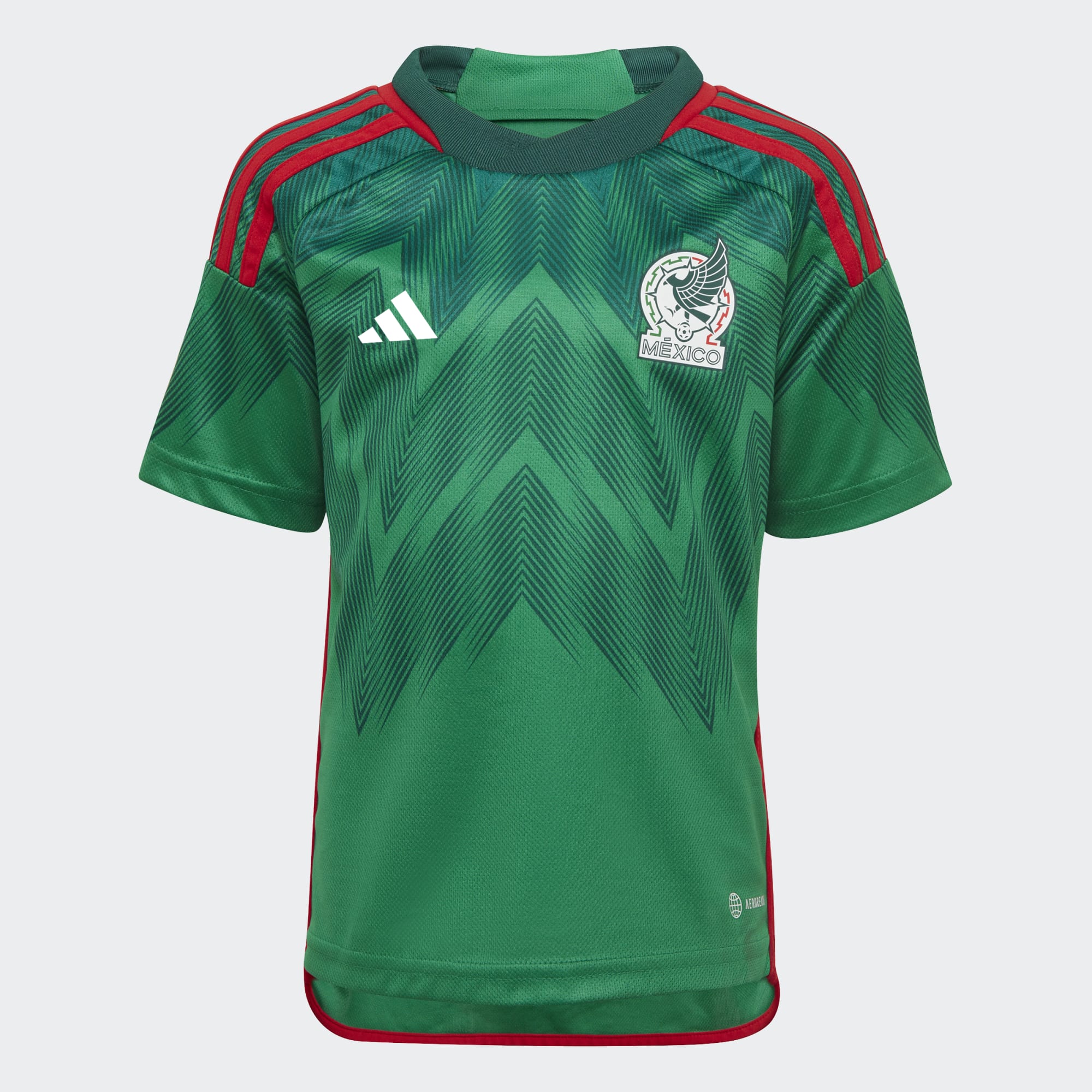 adidas Mexico Mini Kit WC22 - HE8861-ADIDAS by adidas | Available at Niky's Sports