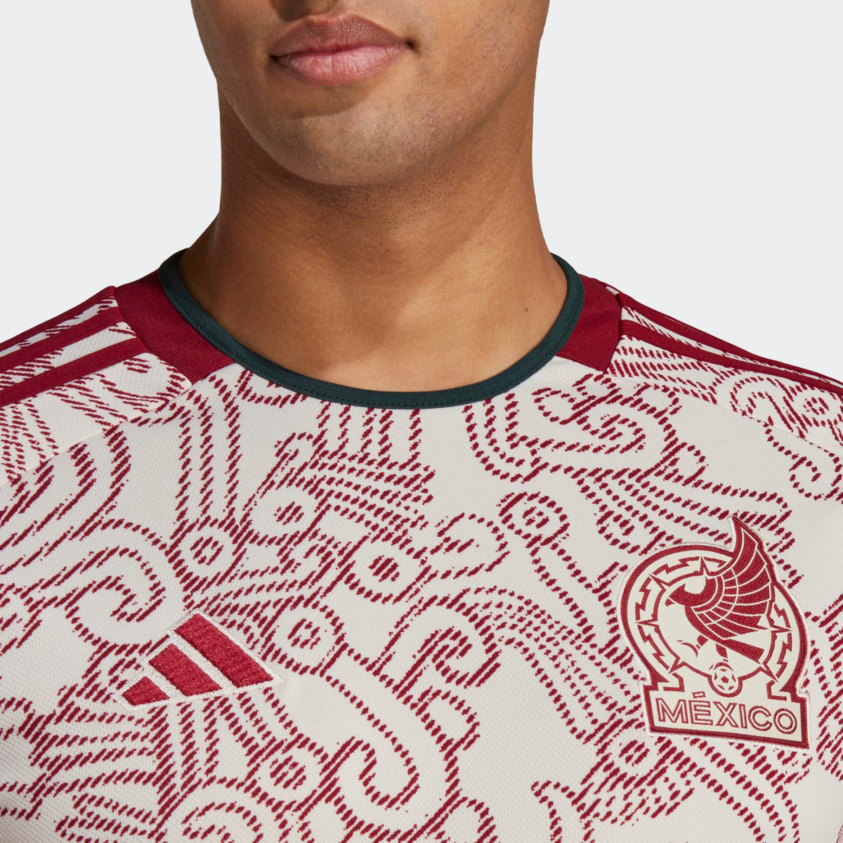 ADIDAS MEXICO 22 LONG SLEEVE AWAY JERSEY MENS - HE8853-ADIDAS by adidas | Available at Niky's Sports