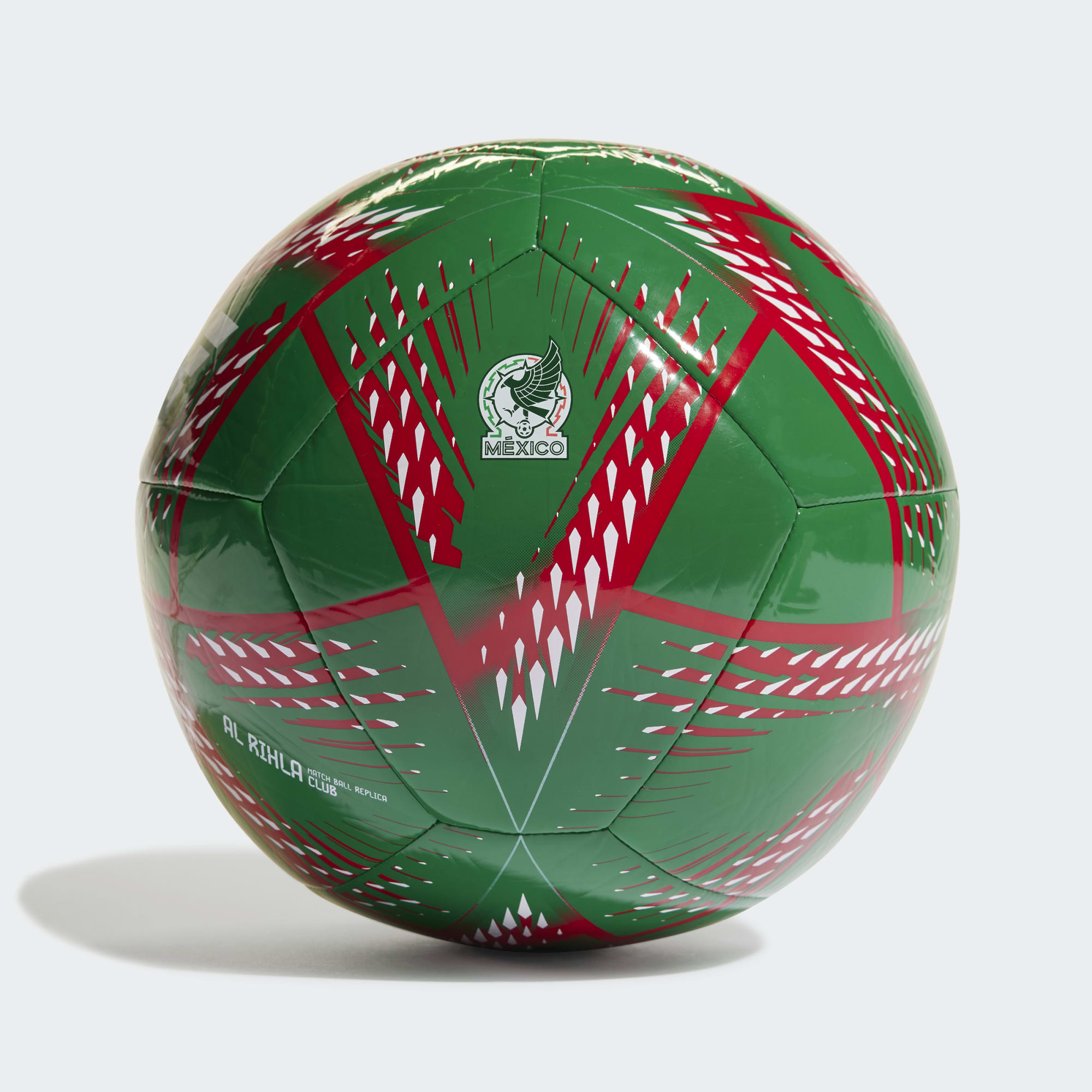 ADIDAS MEXICO AL RIHLA WORLD CUP CLUB SOCCER BALL - HN1919-ADIDAS by adidas | Available at Niky's Sports