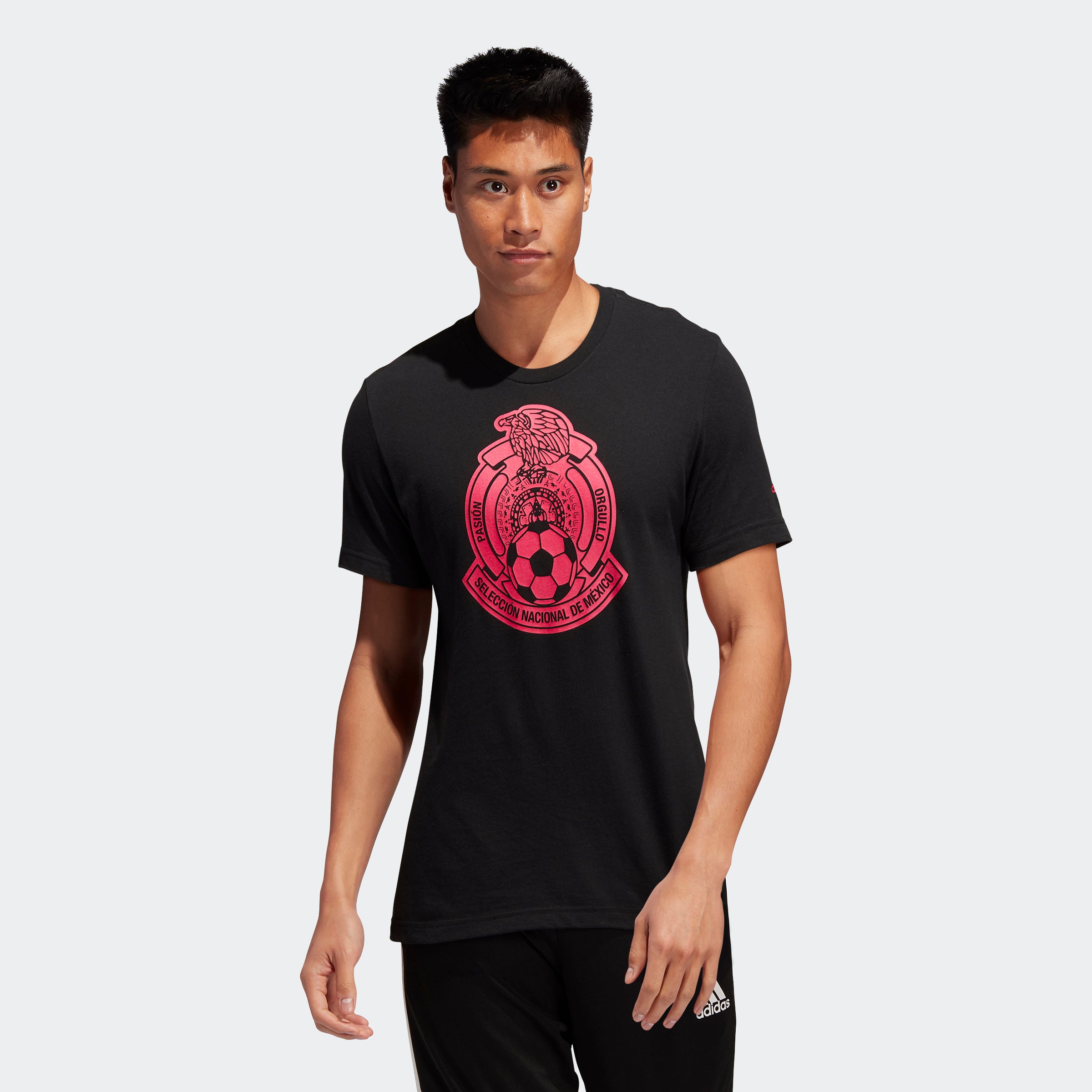 Mexico Amplifier SS T-Shirt - Black - GN1760-ADIDAS by Adidas | Available at Niky's Sports