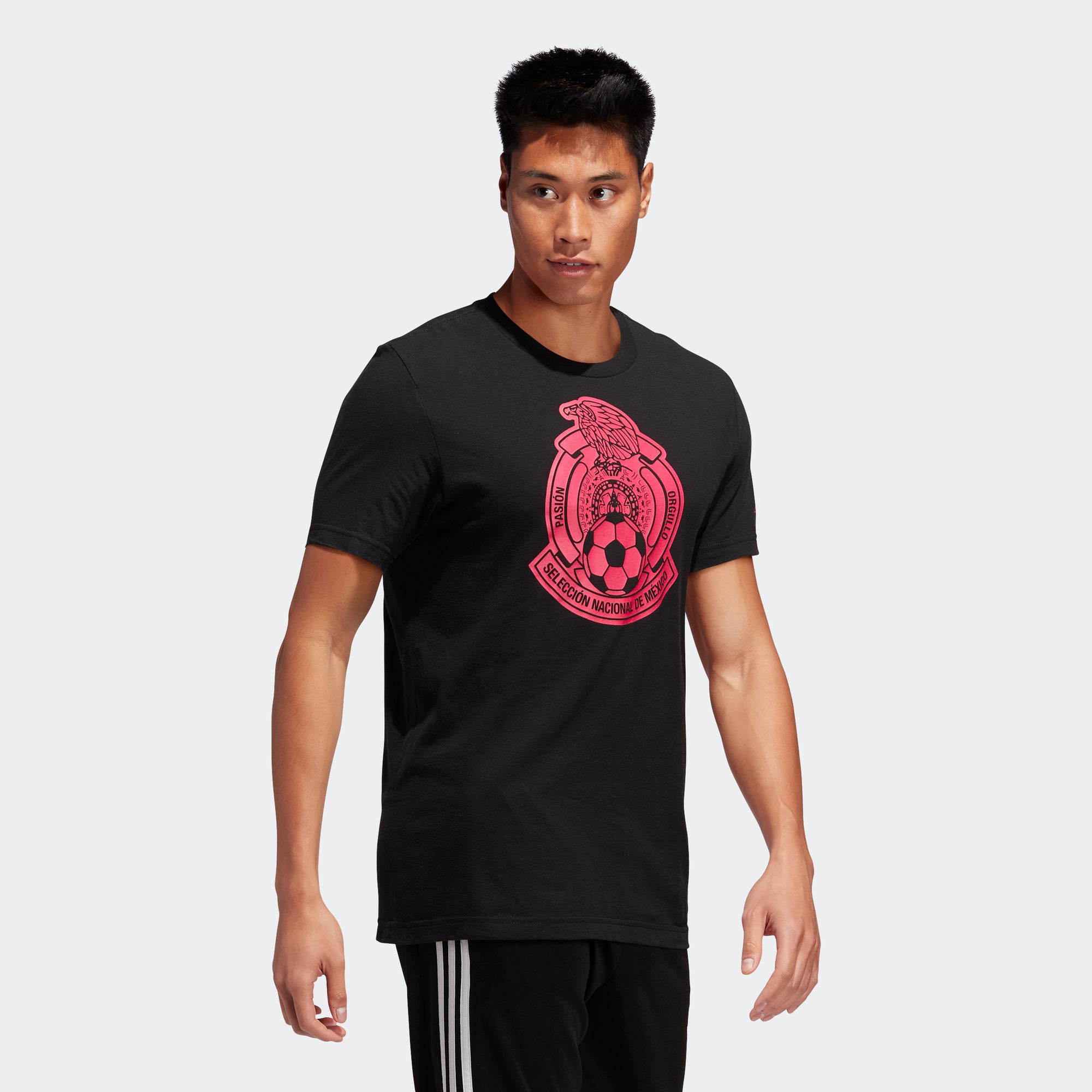 Mexico Amplifier SS T-Shirt - Black - GN1760-ADIDAS by Adidas | Available at Niky's Sports