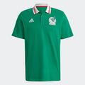 adidas Men's Mexico DNA Polo Green - HF1444-ADIDAS by adidas | Available at Niky's Sports